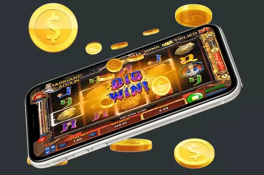 Tampilan baccarat di layar ponsel